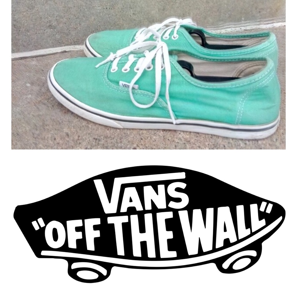 Teal VANS women's size 9